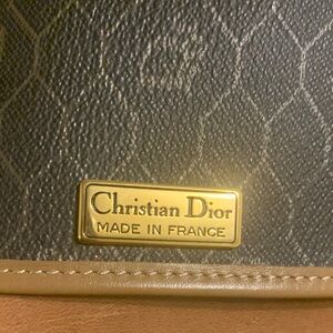 Dior Mini Bag in Brown and Gold